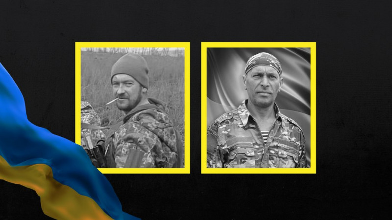 На Чернігівщині поховали Юрія Гречина, який загинув на Сумщині, та Артема Волошина, якого вважали безвісти зниклим