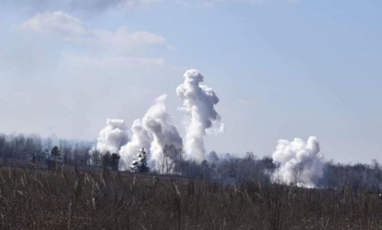 169 вибухів зафіксовано протягом минулого тижня на Чернігівщині