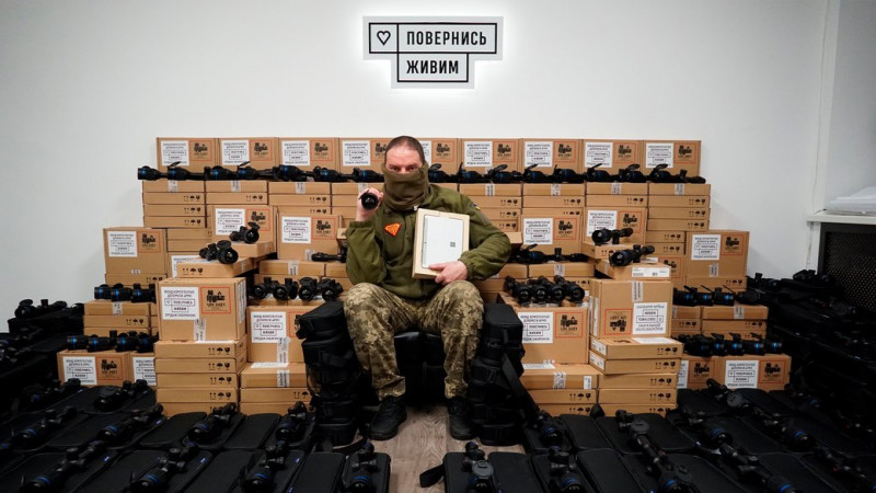 Фонд "Повернись живим" передав обладнання для підрозділів ППО на Чернігівщині на понад 43 мільйони гривень