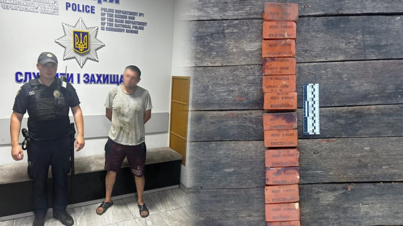 На Чернігівщині затримали чоловіка, який погрожував підірвати будинок із власною родиною