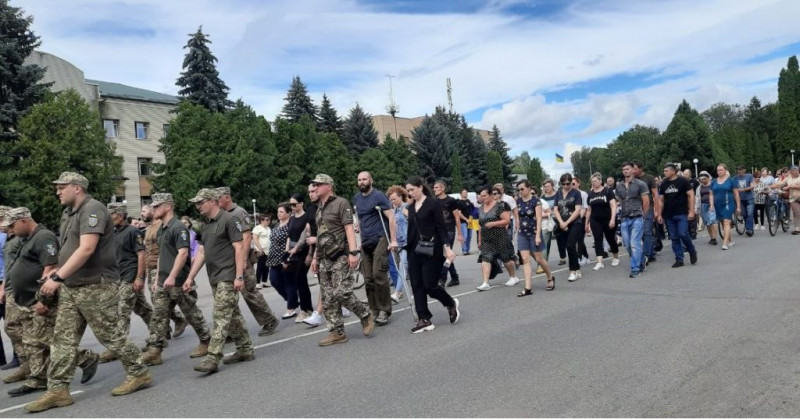 На Чернігівщині попрощалися з двома захисниками, стрільцями з однієї роти, що загинули на Сході