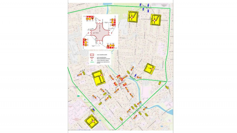 Перехрестя вулиць Київської і Гончої у Чернігові перекриють на три дні