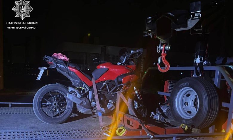 Патрульні виявили мотоцикл, який перебуває в міжнародному розшуку