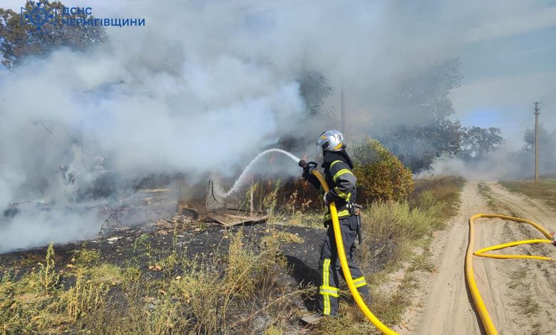 Протягом минулої доби вогнеборці Чернігівщині ліквідували вісім пожеж