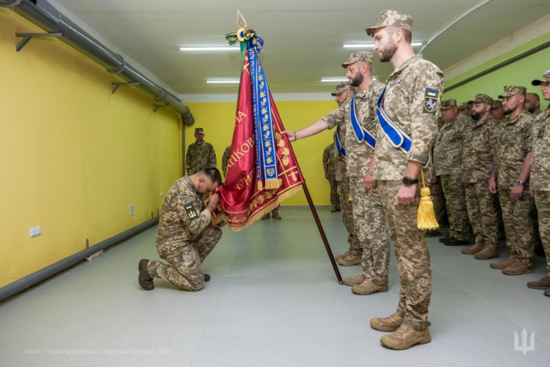 Зміна командування: 1-шу танкову Сіверську бригаду очолив підполковник Олег Могульский