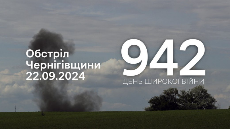 Армія РФ з різних видів зброї атакувала три громади на прикордонні Чернігівщини