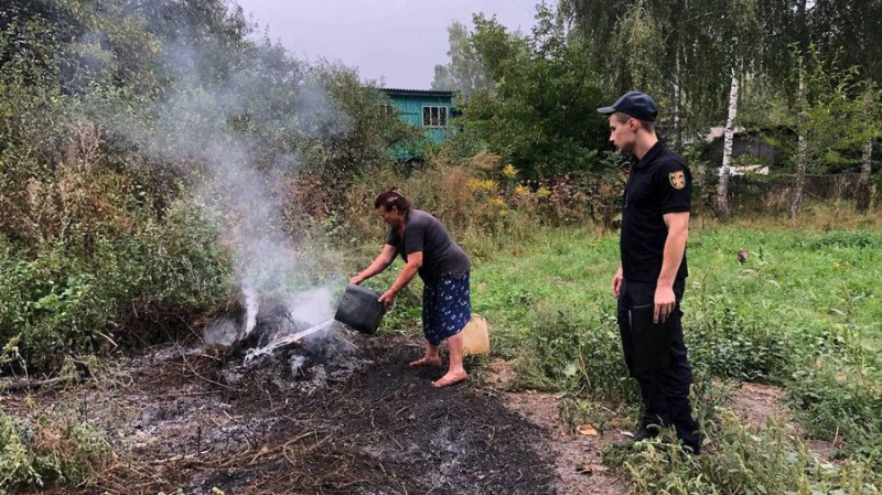Понад 400 жителів Чернігівщини притягнули до відповідальності за випалювання сухої рослинності з початку 2024 року