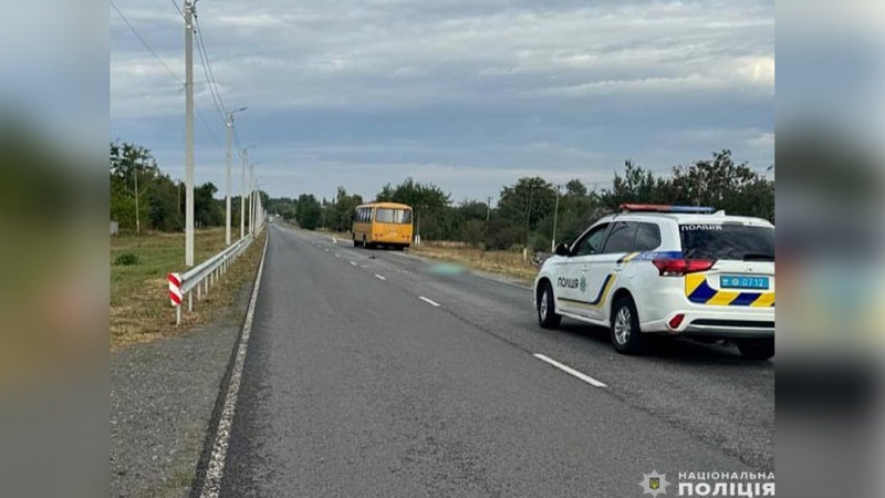 На Чернігівщині під колесами автобуса загинув пішохід