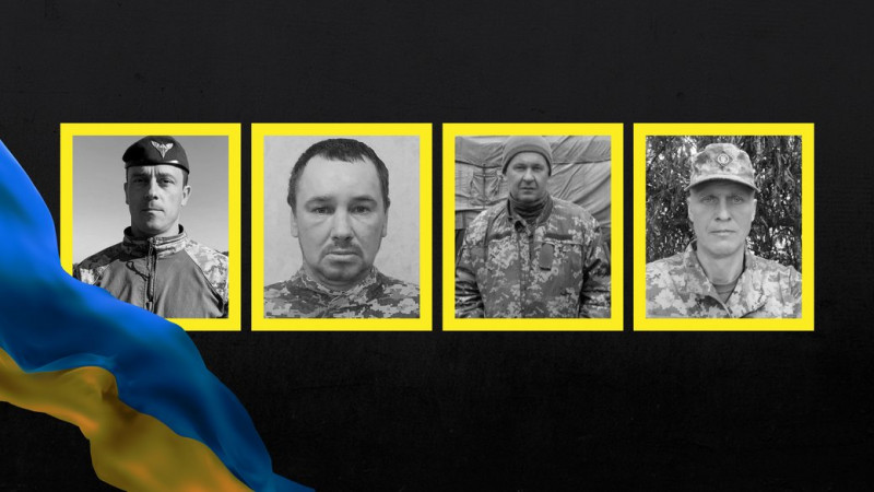 На Чернігівщині поховали чотирьох військових ЗСУ, двох із них опізнали за ДНК-експертизами