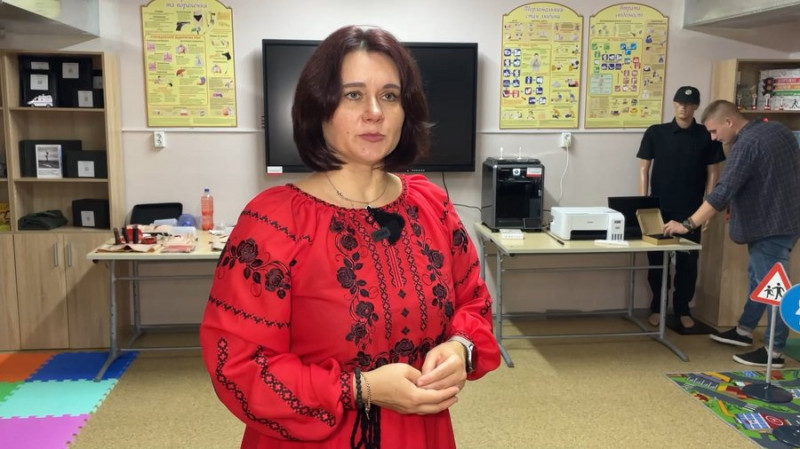 3D-принтер, симулятор БпЛА та макет легень: у прилуцькій гімназії на Чернігівщині облаштували клас безпеки