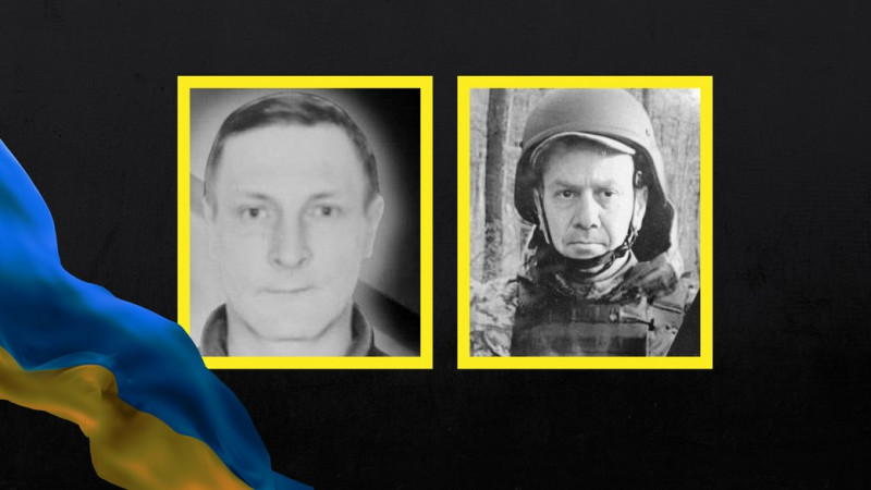 На Чернігівщині попрощалися з двома військовими ЗСУ: Юрієм Заворотнім та Андрієм Масюченком