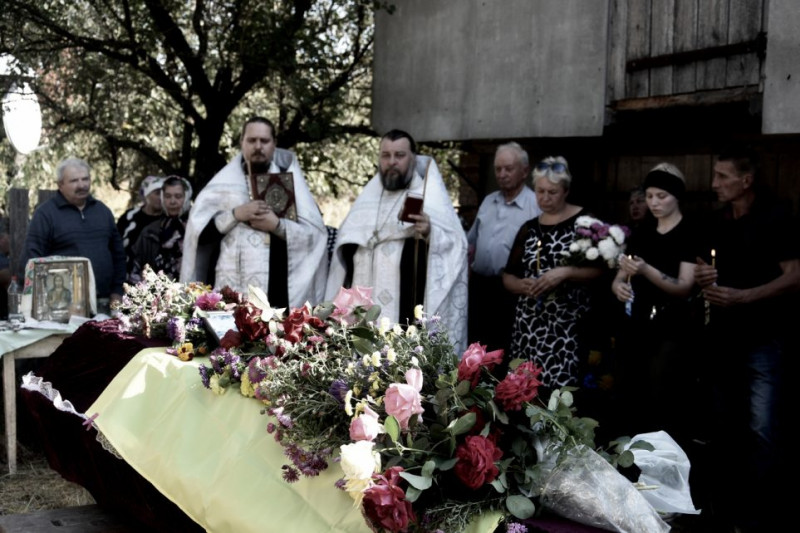 На Чернігівщині попрощалися з воїном, що помер в госпіталі у Дніпрі