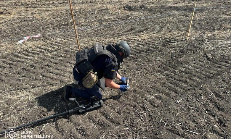 Піротехніки з Чернігівщини допомагають розміновувати Харківську область (Фото)