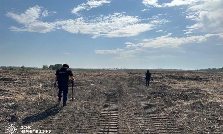 Піротехніки з Чернігівщини допомагають розміновувати Харківську область (Фото)