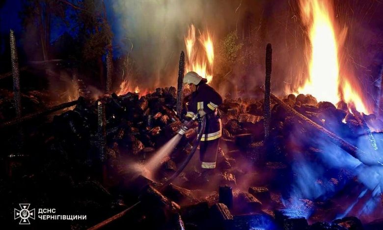 Протягом минулої доби на Чернігівщині сталося 22 пожежі