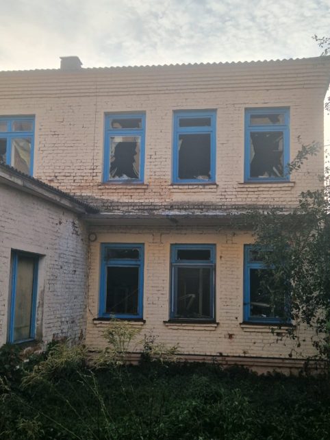 Ситуація з пошкодженою лікарнею й обстрілами на Чернігівському прикордонні
