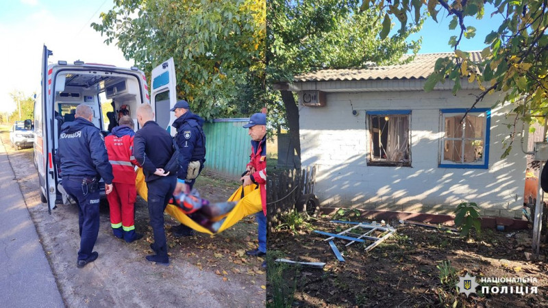 На Чернігівщині в будинку вибухнула граната: травмувалися троє людей