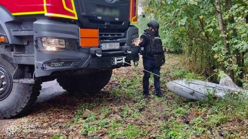 На Чернігівщині сапери виявили частину російської керованої авіаційної ракети Х-59