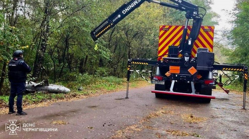 На Чернігівщині сапери виявили частину російської керованої авіаційної ракети Х-59