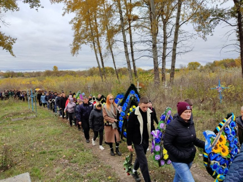 На Чернігівщині попрощалися із 22-річним захисником