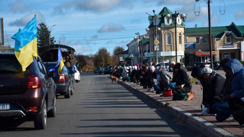 На Чернігівщині поховали лейтенанта Дмитра Цуда