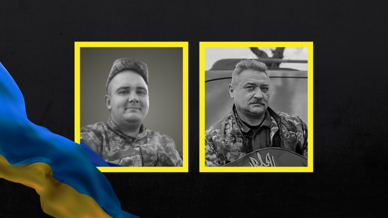 На Чернігівщині поховали двох бійців — Володимира Салуяна та Ярослава Кураленю