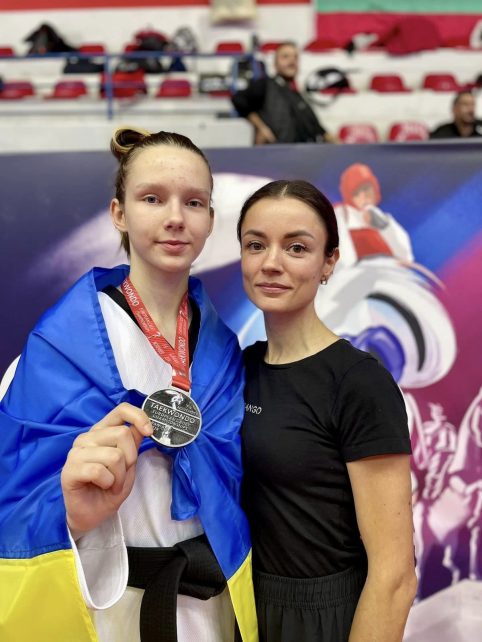 Чернігівська тхеквондистка виборола «срібло» на чемпіонаті Європи в Албанії