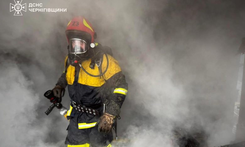 На Чернігівщині за добу сталося сім пожеж