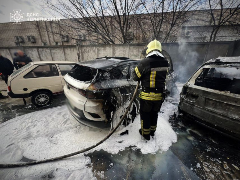 Першим спалахнув «БМВ»: стали відомі причини займання автівок у мікрорайоні Масани (Фото)