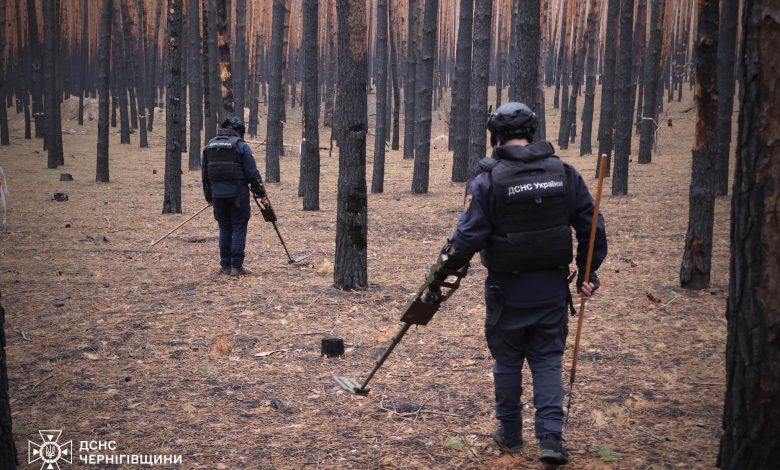 Сапери Чернігівщини допомагають у розмінування Харківщини та Донеччини