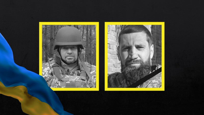 На Чернігівщині попрощалися із двома військовими ЗСУ — Анатолієм Акуленком та Русланом Кальпетою