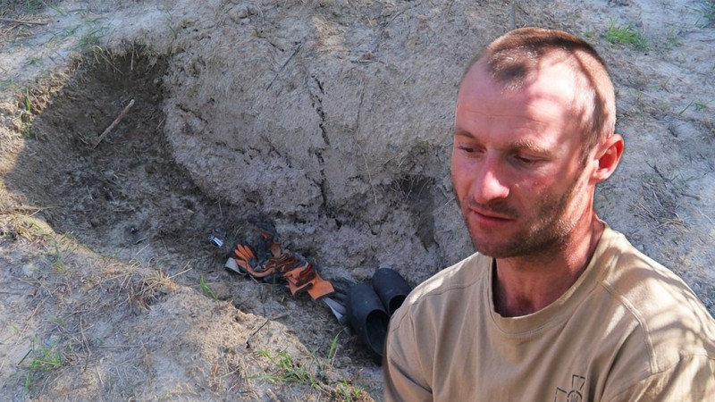 Журналіст Суспільне Чернігів, який служить у ЗСУ, взяв у полон російського військового