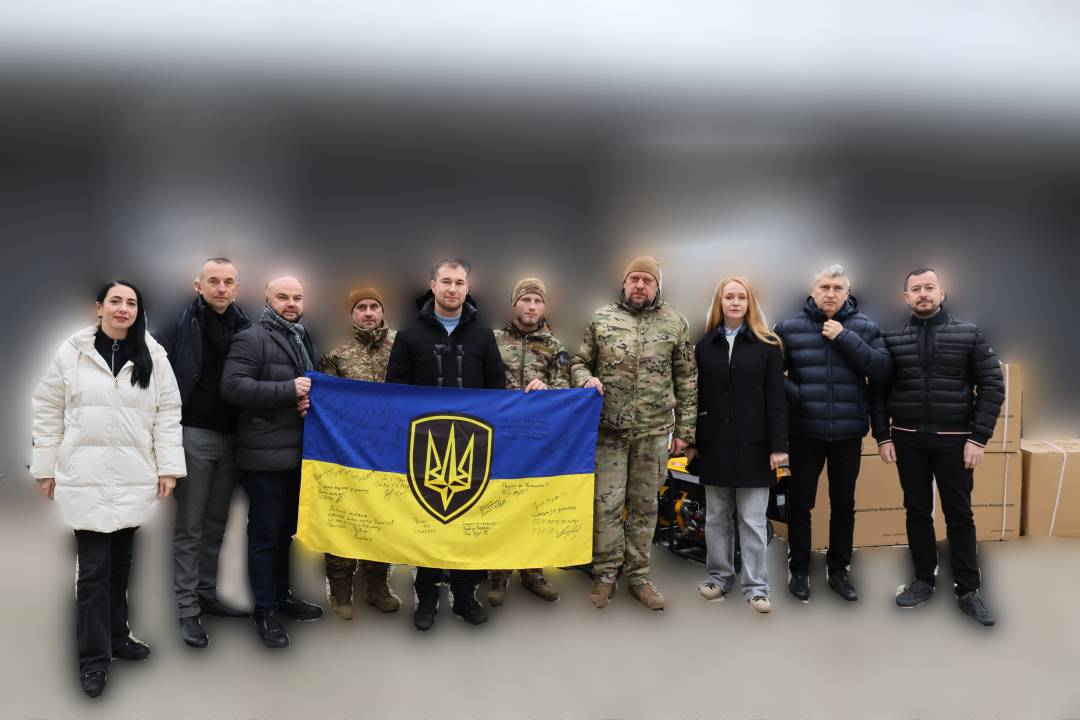 Місто підтримує військових: Чернігівська громада передала генератори та антидронові комплекси