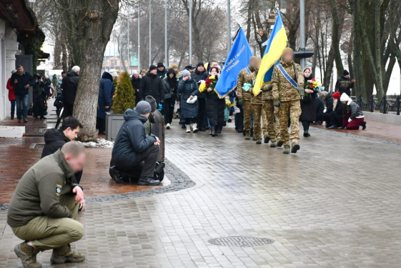 На Чернігівщині попрощалися із загиблим військовим