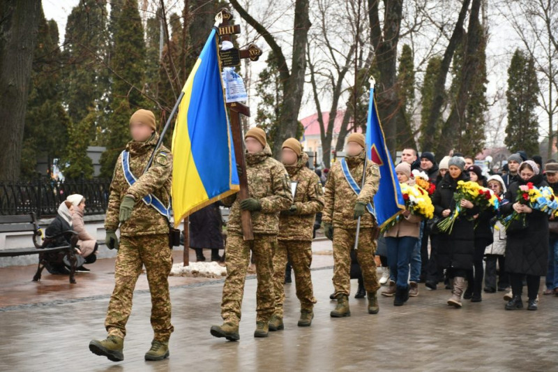 На Чернігівщині попрощалися із загиблим військовим