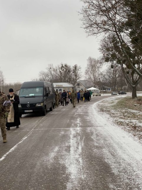 На Чернігівщині попрощалися із захисником, який помер внаслідок тяжкої хвороби