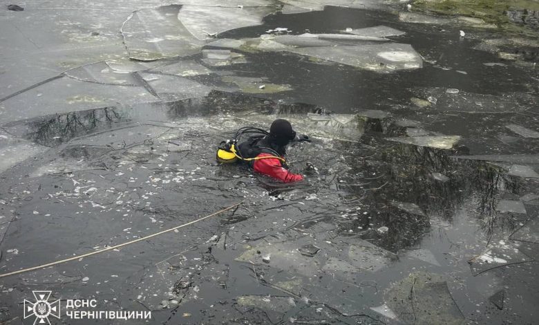 На Чернігівщині з водойми дістали автівку (Фото)