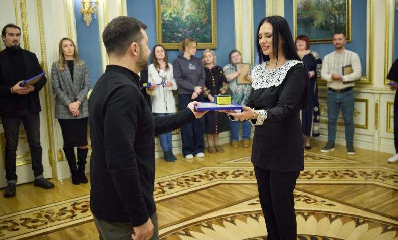 Волонтерка з Чернігівщини отримала відзнаку Президента «Золоте серце»