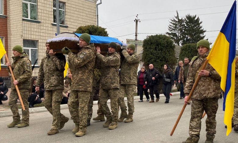 Чернігівщина прощалася із загиблим військовим