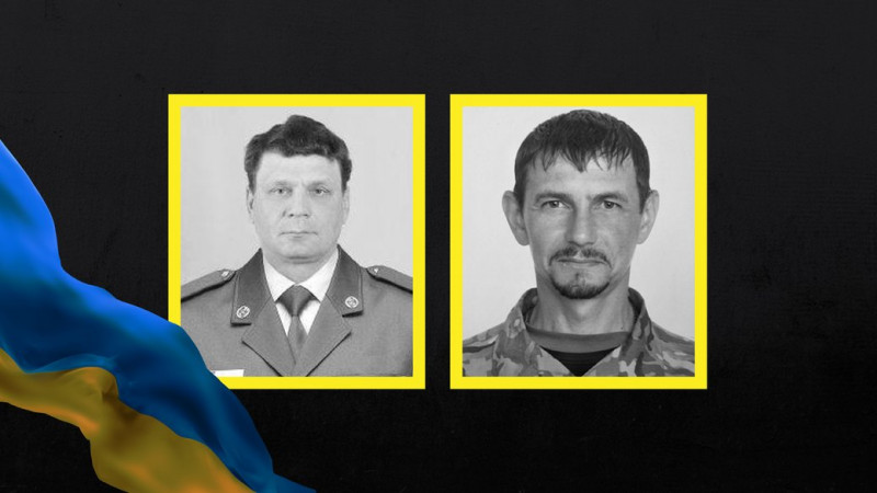 На Чернігівщині попрощалися з двома бійцями — Юрієм Романенком та Валерієм Булатовим