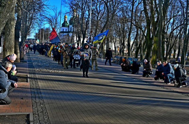 На Чернігівщині попрощалися із захисником  