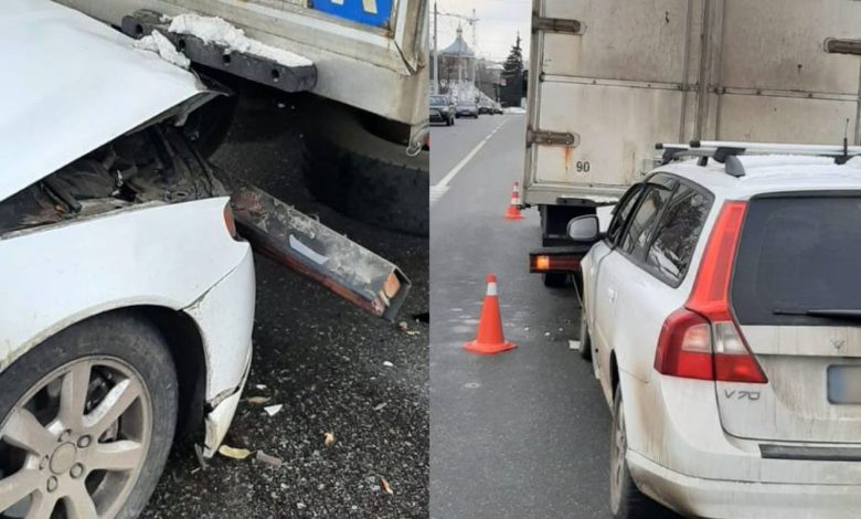 У Чернігові п’яний водій в’їхав у вантажівку