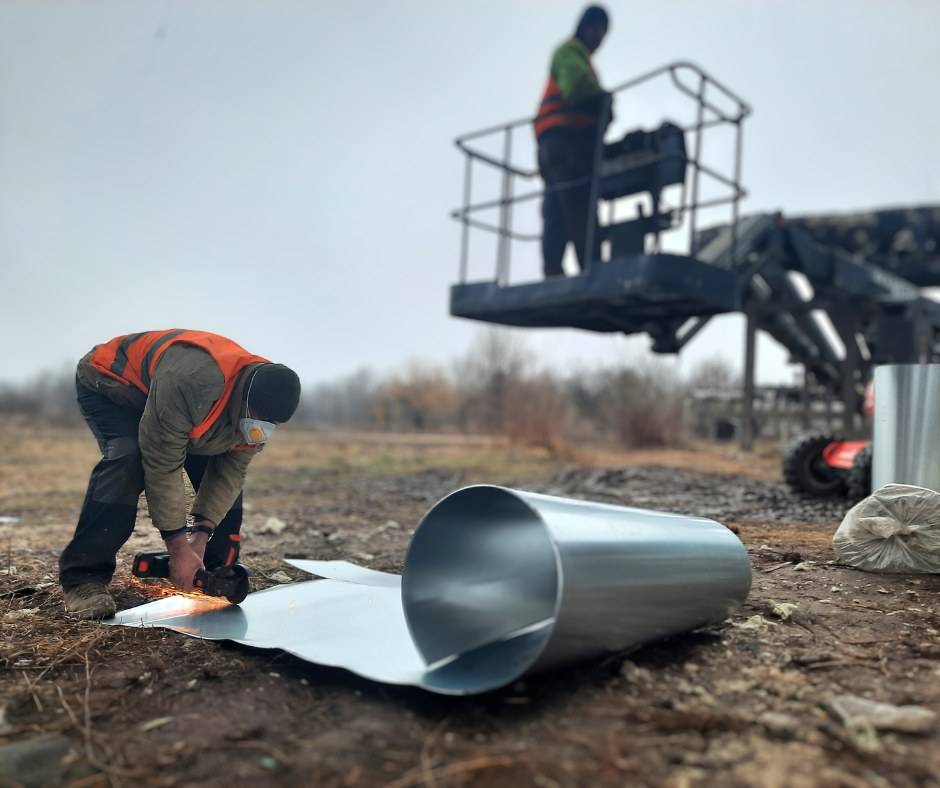 У Чернігові тривають роботи з відновлення теплоізоляції мереж: нова ділянка, сучасні стандарти