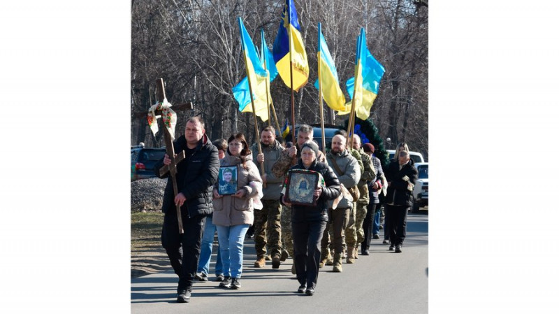 На Чернігівщині поховали двох захисників: Станіслава Труша та Володимира Руденка