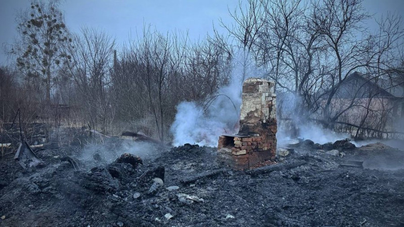 У селі на Чернігівщині під час пожежі будинку загинув чоловік
