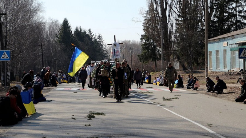 На Чернігівщині попрощалися з Віталієм Борисом, Владиславом Савченком, Віктором Голодніковим та Дмитром Романенком