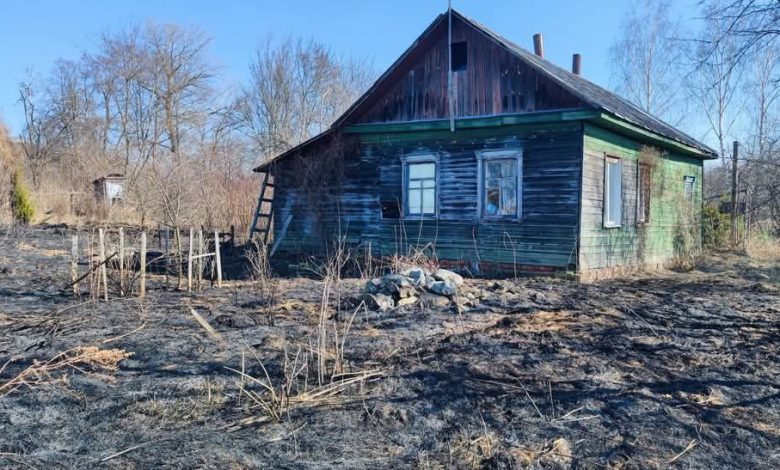 На Чернігівщині пенсіонерку оштрафували на 1700 гривень за спалювання сухої трави