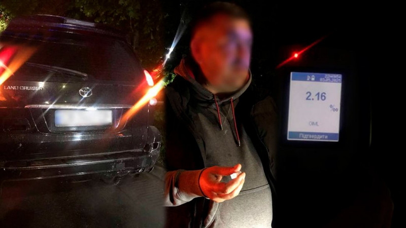 22-річний водій у стані алкогольного сп'яніння наїхав на електропідстанцію у Чернігові