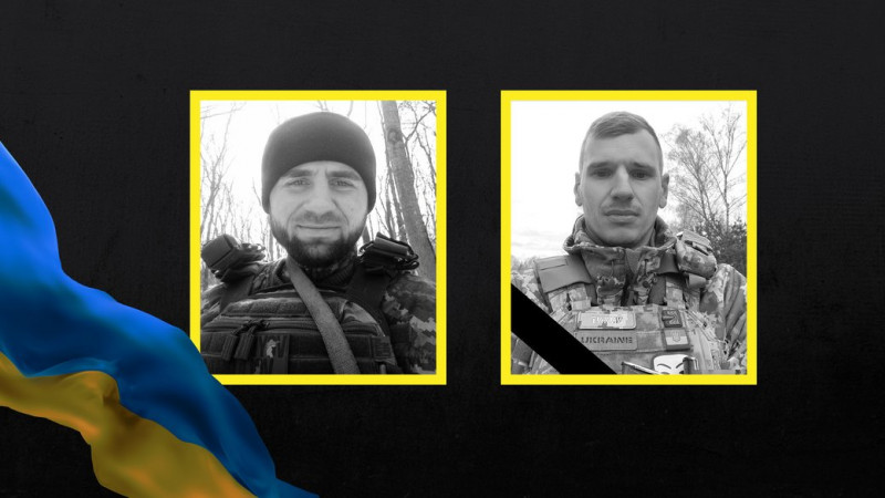 На Чернігівщині попрощалися з захисниками Дмитром Буйним та Максимом Будніком