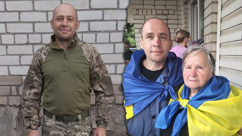 З російського полону під час обміну 25 травня повернувся Володимир Харченко із Куликівської громади, що на Чернігівщині
